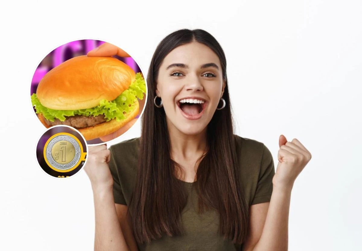 Festeja el Día de la Hamburguesa, y disfruta de hamburguesas a 1 peso. Foto: Cortesía-Freepik