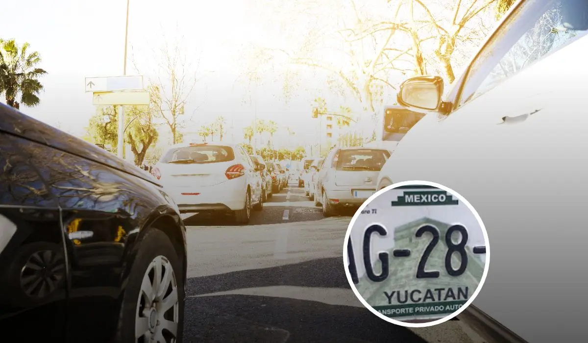 Autos que recibirán sus placas en Yucatán sin costo adicional