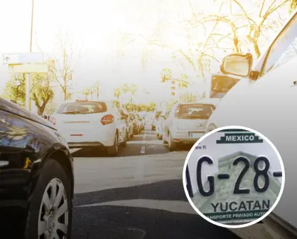 Reemplacamiento Yucatán 2025;  autos que recibirán sus placas sin costo extra
