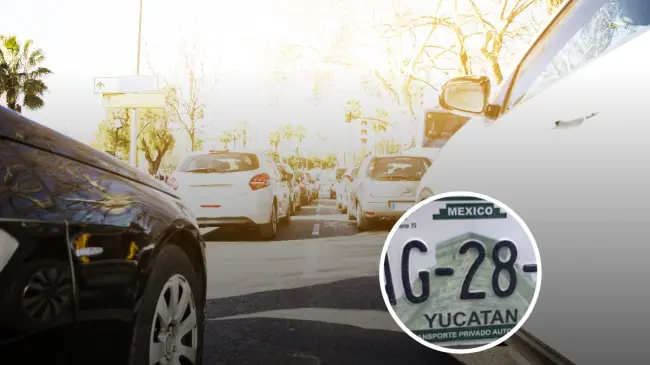 Autos que recibirán sus placas en Yucatán sin costo adicional
