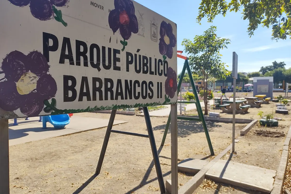 El parque Barrancos II es un refugio para la diversión y el sano crecimiento de los infantes.
