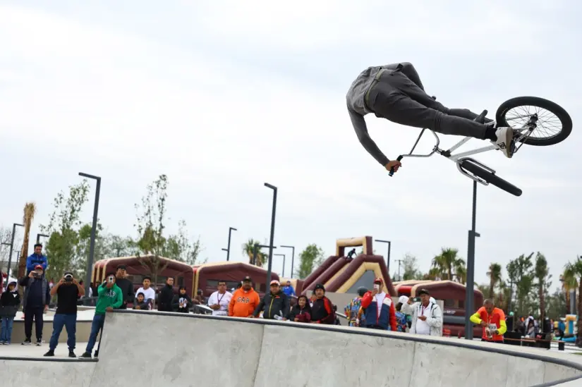 Skate Park. Foto: Facebook Gobierno de Hidalgo Skate Park. Foto: Facebook Gobierno de Hidalgo