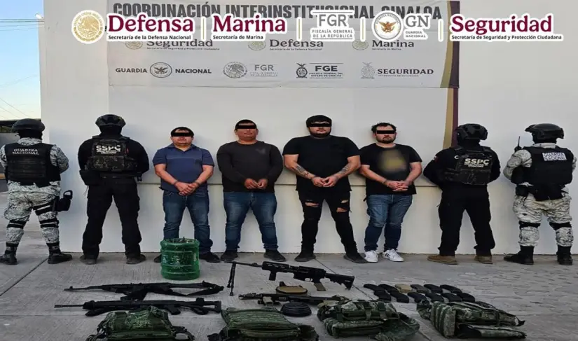 Capturan a “El Chupón”, líder criminal del Cártel de Sinaloa, en operativo en Culiacán Capturan a “El Chupón”, líder criminal del Cártel de Sinaloa, en operativo en Culiacán