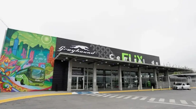 Conoce la nueva terminal de la compañía alemana Flix en Nuevo León. Foto: cortesía Conoce la nueva terminal de la compañía alemana Flix en Nuevo León. Foto: cortesía.