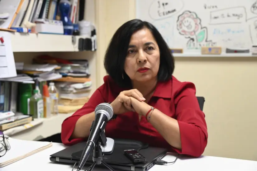 Doctora Guadalupe Russell Noriega presidenta del organismo nacional y académica de la Facultad de Ciencias Físico-Matemáticas de la Universidad Autónoma de Sinaloa. Foto: Cortesía. Doctora Guadalupe Russell Noriega presidenta del organismo nacional y académica de la Facultad de Ciencias Físico-Matemáticas de la Universidad Autónoma de Sinaloa. Foto: Cortesía.