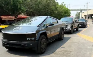 Jalisco refuerza su seguridad con nueva flotilla de vehículos; incluye Cybertrucks, Black Mambas y motocicletas