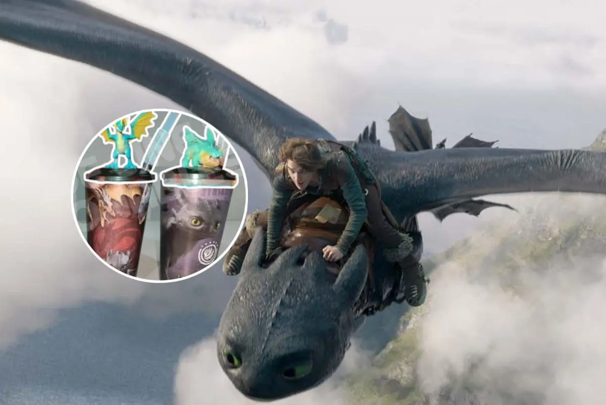 Cinemex tendrá varios coleccionables de Cómo Entrenar a tu Dragón. Foto: Universal Pictures-Vaso de Cine y C.