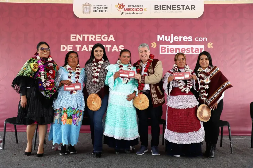 Mujeres con Bienestar, en el Edomex Mujeres con Bienestar, en el Edomex. Foto: Cortesía
