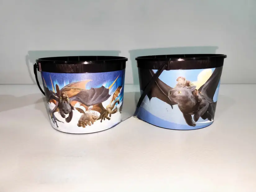 Palomeras y vasos de Cómo Entrenar a tu Dragón de Cinemex. Foto: Coleccionando Palomeras y vasos de Cómo Entrenar a tu Dragón de Cinemex. Foto: Coleccionando