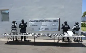 En tercer operativo consecutivo, Grupo Interinstitucional asegura armas, droga y equipos de comunicación en penal de Aguaruto