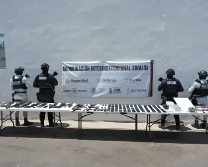 En tercer operativo consecutivo, Grupo Interinstitucional asegura armas, droga y equipos de comunicación en penal de Aguaruto