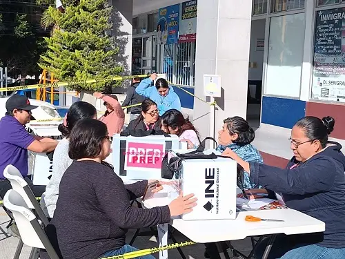imagen recuadro A partir del 29 de mayo de 2025 se cierra las campañas electorales de candidatura en Durango Foto: INE