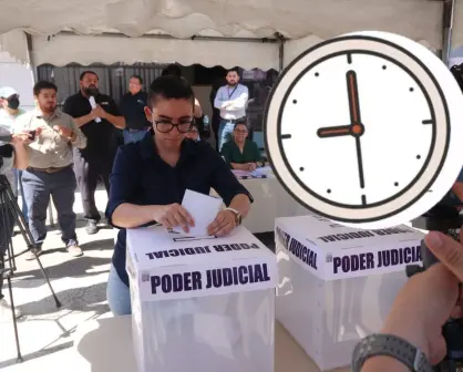 ¿A qué hora abrirán las casillas para votar por jueces y magistrados este 1 de junio?