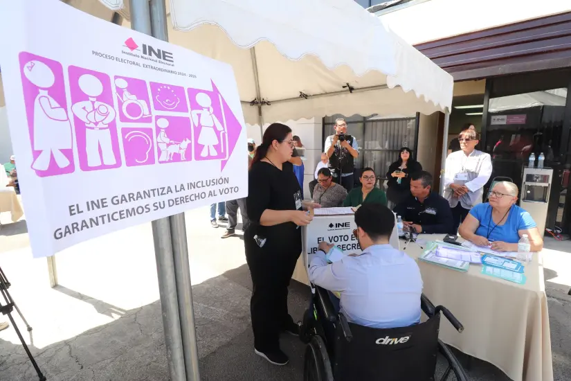 Este 1 de junio serán las elecciones para jueces y magistrados. Este 1 de junio serán las elecciones para jueces y magistrados. Foto: Cortesía