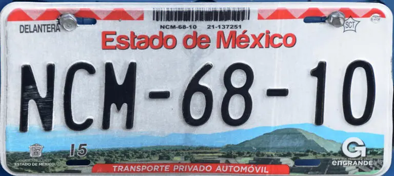 Placas personalizadas en Edomex. Foto: Cortesía Placas personalizadas en Edomex. Foto: Cortesía