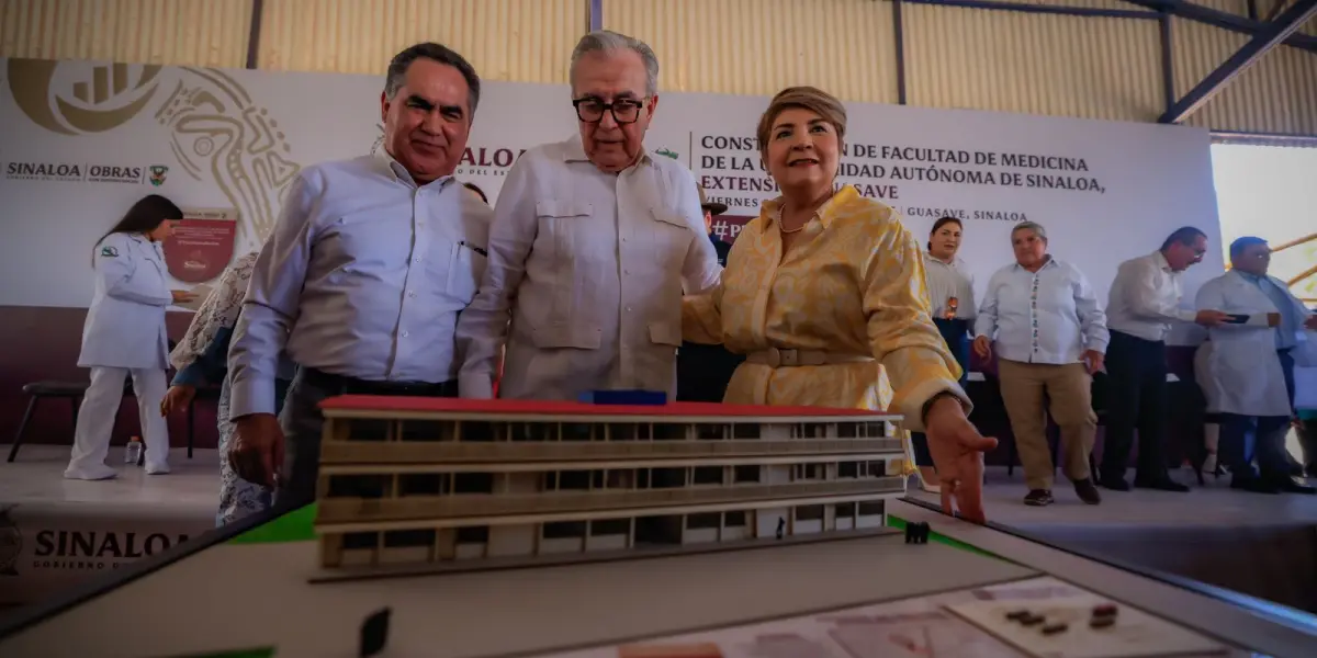 Así se verá  la nueva Facultad de Medicina de la UAS en Guasave.