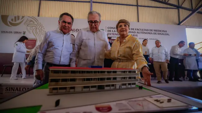 Así se verá  la nueva Facultad de Medicina de la UAS en Guasave.