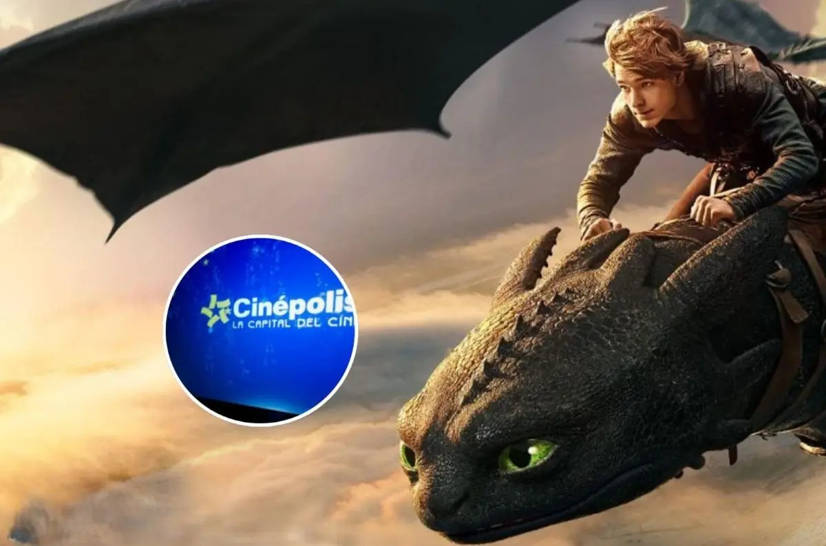 Conoce los detalles del vaso de Cómo Entrenar a tu Dragón, de Cinépolis. Foto: Cortesía