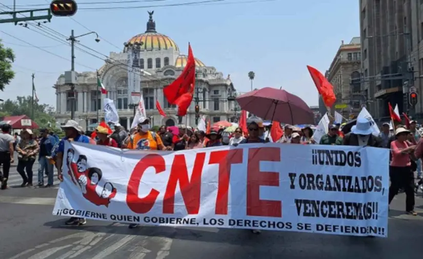 La propuesta de Claudia Sheinbaum para mejorar las pensiones del ISSSTE La propuesta de Sheinbaum fue en atención a las demandas de integrantes del CNTE. Foto: Cortesía