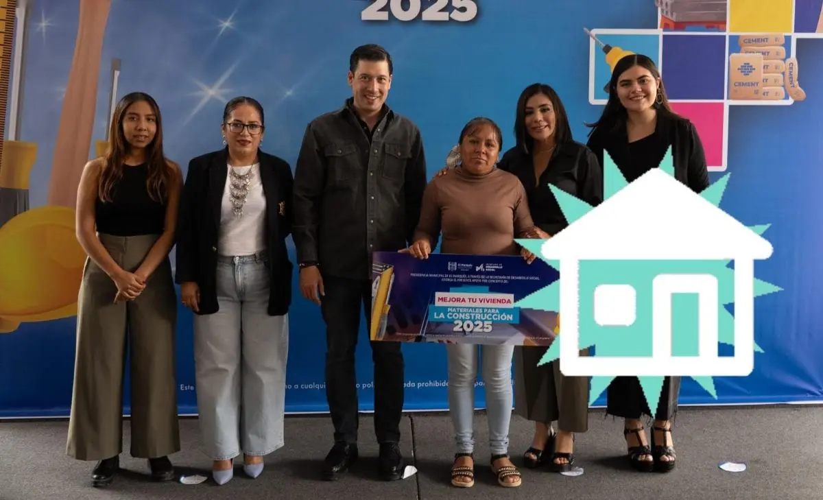 Entregan apoyos de vivienda en El Marqués. Foto: Cortesía