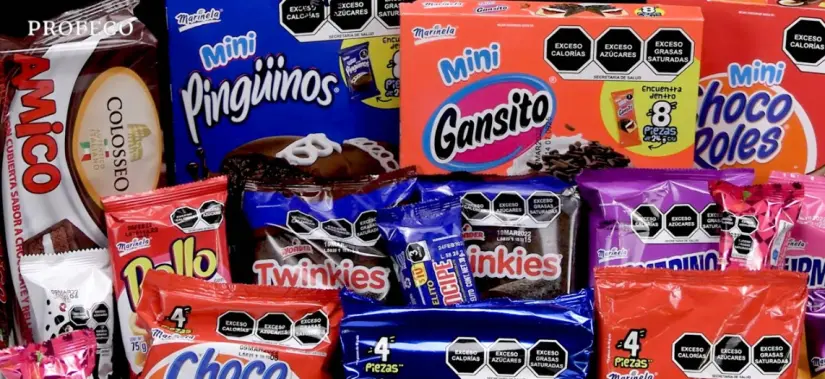 Solo tres pastelitos empacados fueron los que contenían menos cantidad de azúcar de acuerdo con la Profeco. Foto: cortesía.