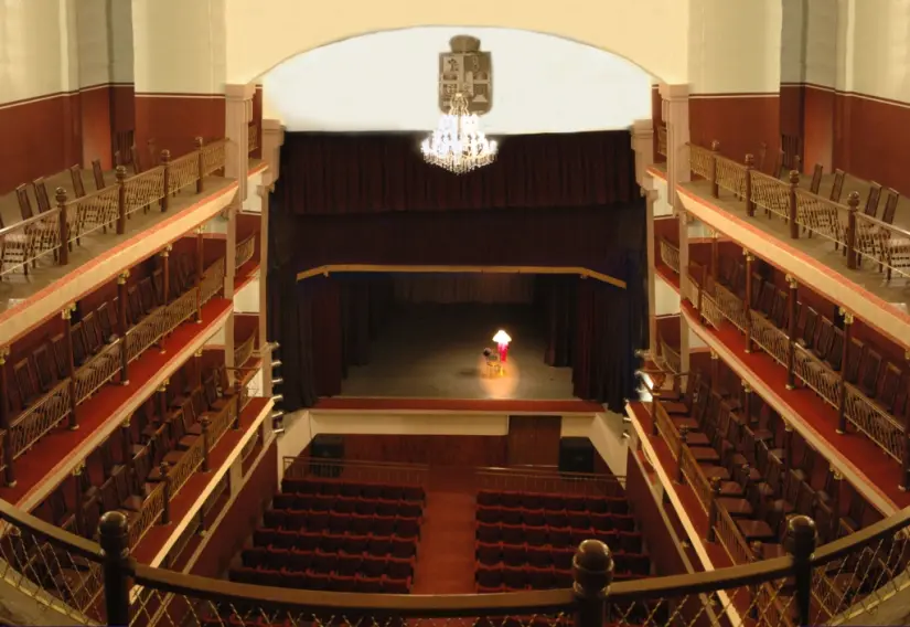 imagen recuadro Interior del Teatro Victoria en Teziutlán, Puebla Foto: Gob.com