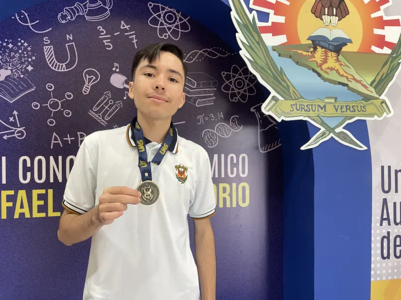 El estudiante Jamie Castañeda. Foto: TBN