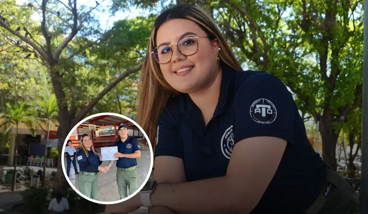 Brenda Yamileth es una joven decidida a salvar vidas, que venció miedos y desafíos para hoy ser voluntaria en una causa guiada por el servicio y la humanidad. Foto: Juan Madrigal