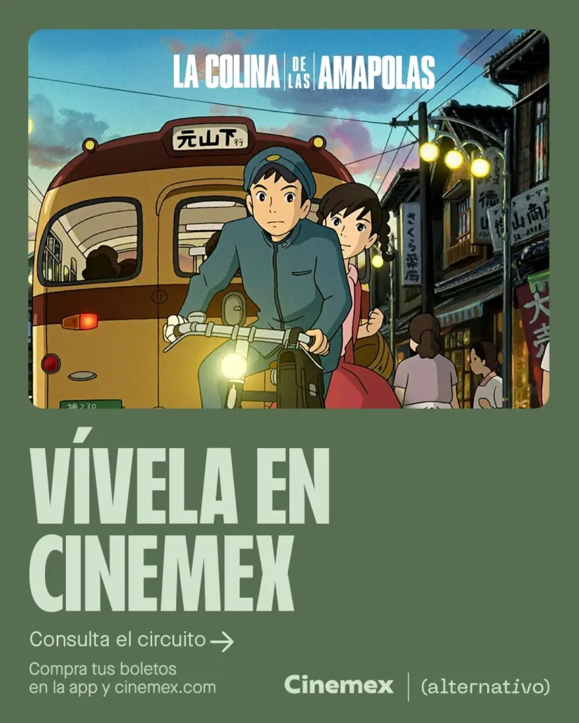La Colina de las Amapolas ya está disponible en Cinemex. Foto: Cortesía La Colina de las Amapolas ya está disponible en Cinemex. Foto: Cortesía