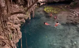 Conoce el cenote dónde se grabó la novela Abismo de Pasión