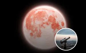 Luna de fresa 2025: Qué es y donde ese verá este fenómeno astronómico en México