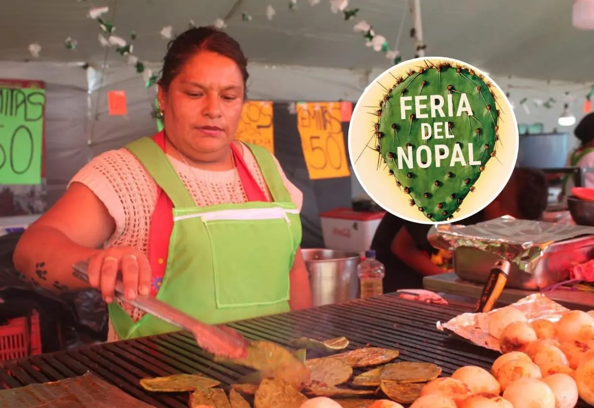 Ya está todo listo para la Feria del Nopal 2025, en la CDMX. Foto: Cortesía