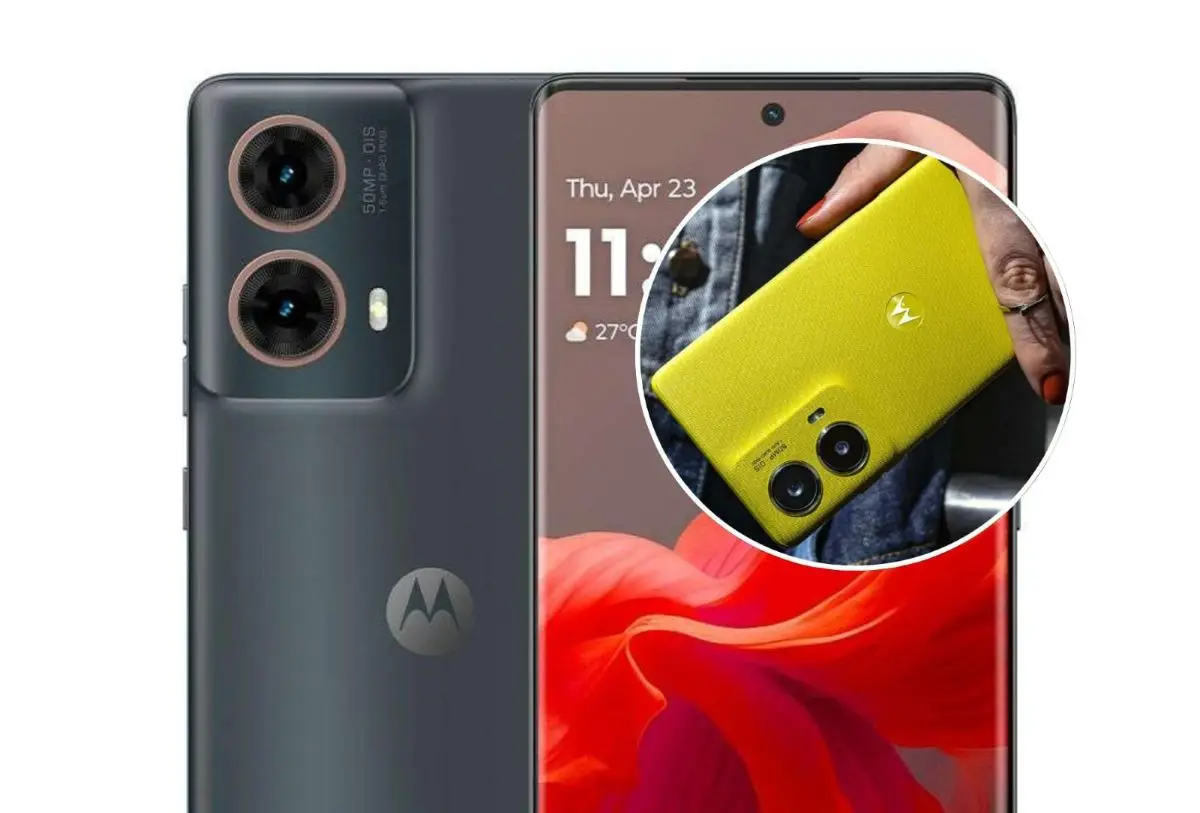 Motorola Moto G85 trae pantalla pOLED de 6,6 pulgadas. Foto: Cortesía