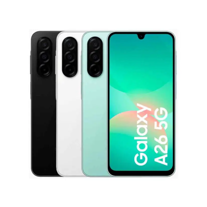 Samsung Galaxy A26. Foto: Cortesía Samsung Galaxy A26. Foto: Cortesía