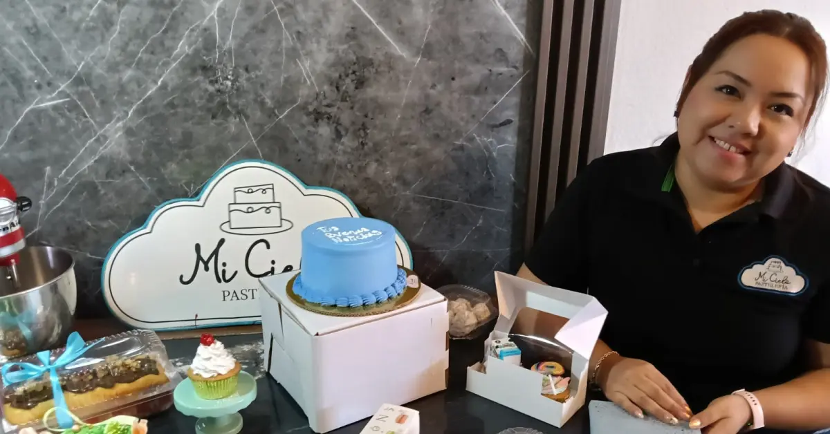 Con su pastelería Mi Cielo, Blanca Estela emprende en Alturas del Sur
