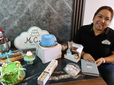 Con su pastelería Mi Cielo, Blanca Estela emprende en Alturas del Sur