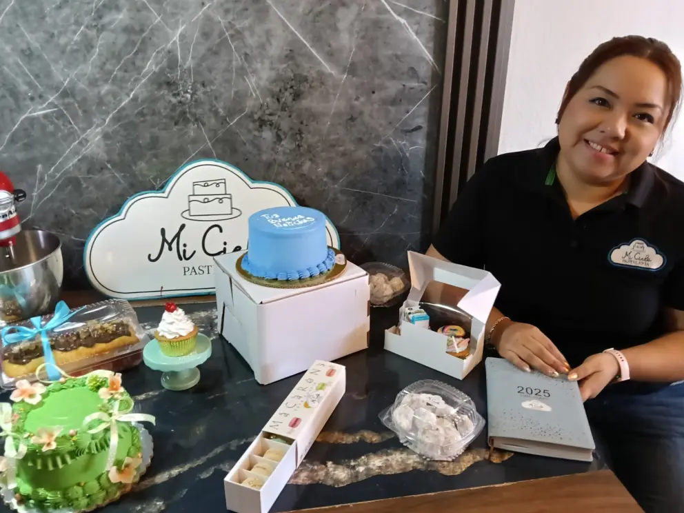 Con su pastelería Mi Cielo, Blanca Estela emprende en Alturas del Sur