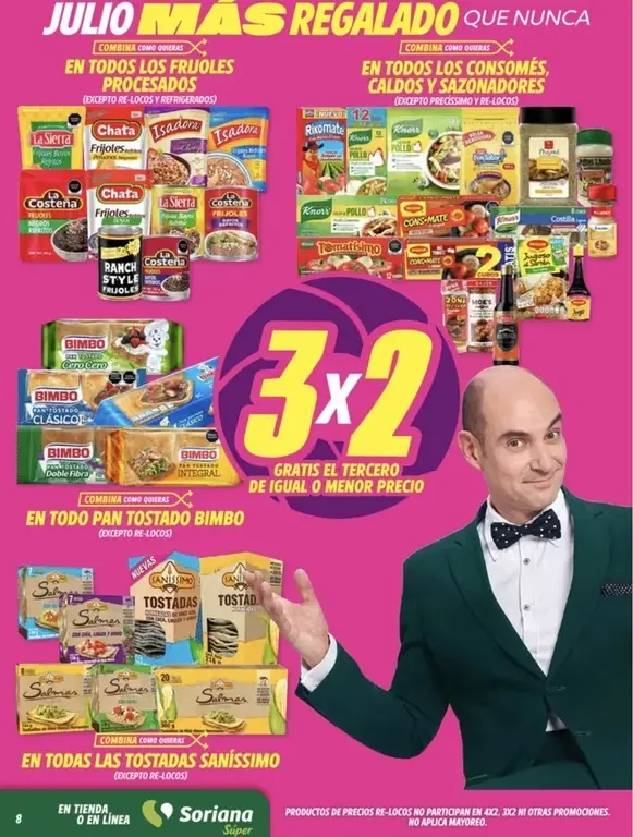 Ofertas y más en los Martes y Miércoles del Campo en Soriana. Foto: Cortesía. 