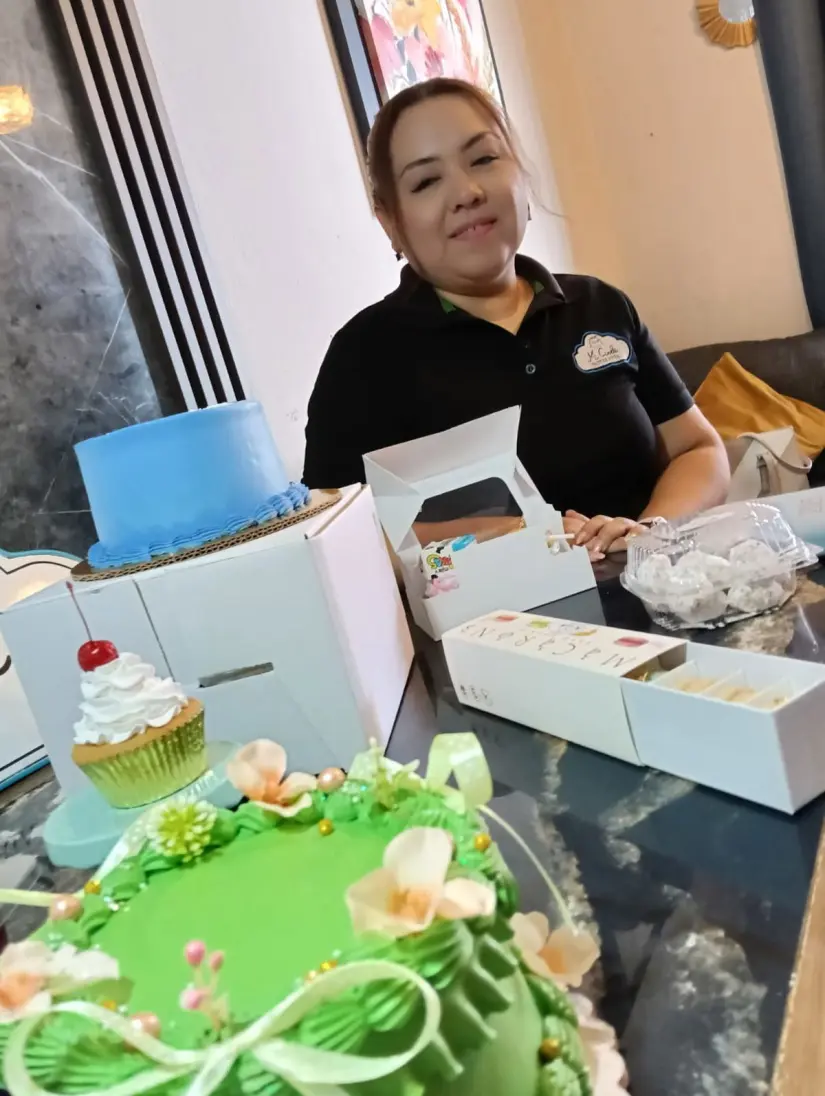 Blanca Estela inició su gusto por la repostería como una forma de desestrés. Blanca Estela inició su gusto por la repostería como una forma de desestrés.