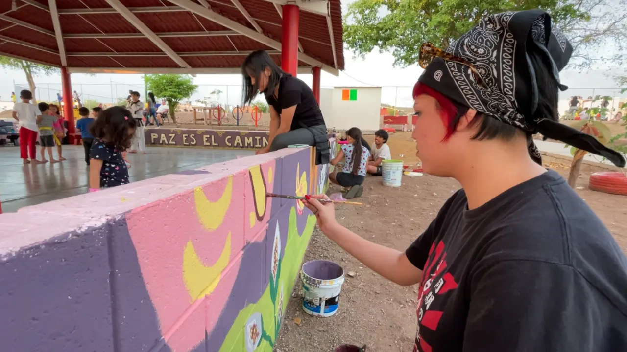 Los miembros del Comité del Parque realizan distintas actividades para mantenerlo en optima condiciones.