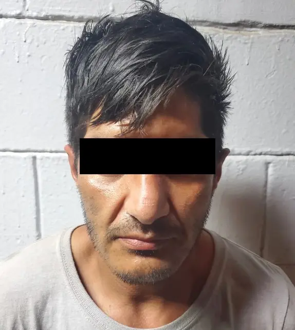 Detenido. Foto: Seguridad