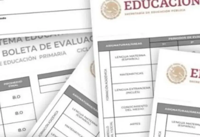 Fechas de la entrega de boletas para el nivel básico. Foto: cortesía.