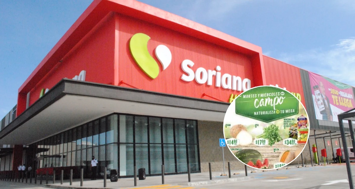 El Martes y Miércoles del Campo cada semana llega a Soriana.