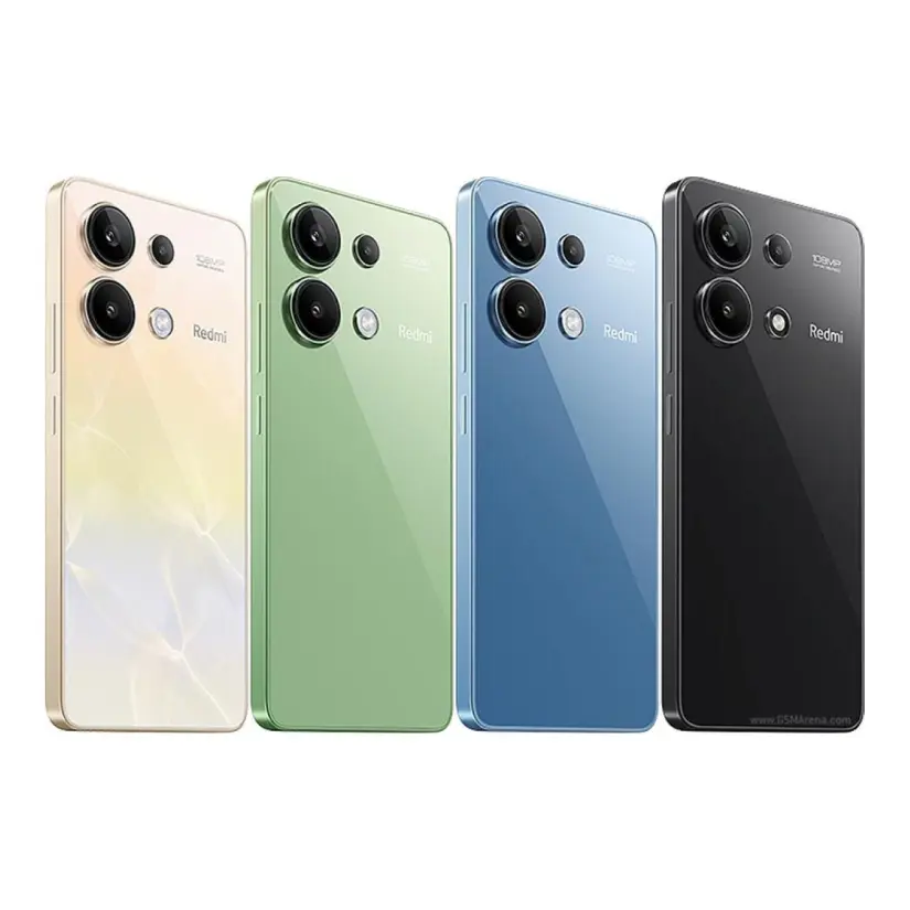 Xiaomi Redmi Note 13 con cámara trasera de 108 megapíxeles. Foto: Cortesía