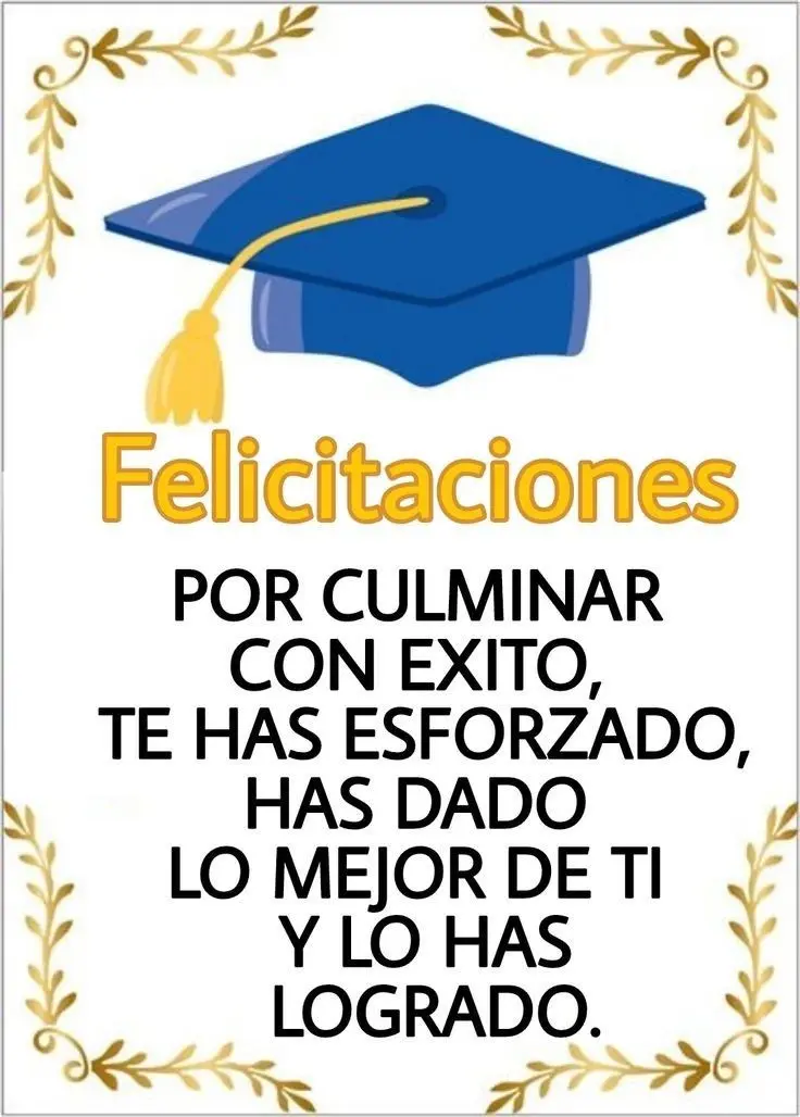 Unas bonitas palabras para quienes más quieres y en su día especial, su graduación. Foto: Cortesía. Unas bonitas palabras para quienes más quieres y en su día especial, su graduación. Foto: Cortesía.
