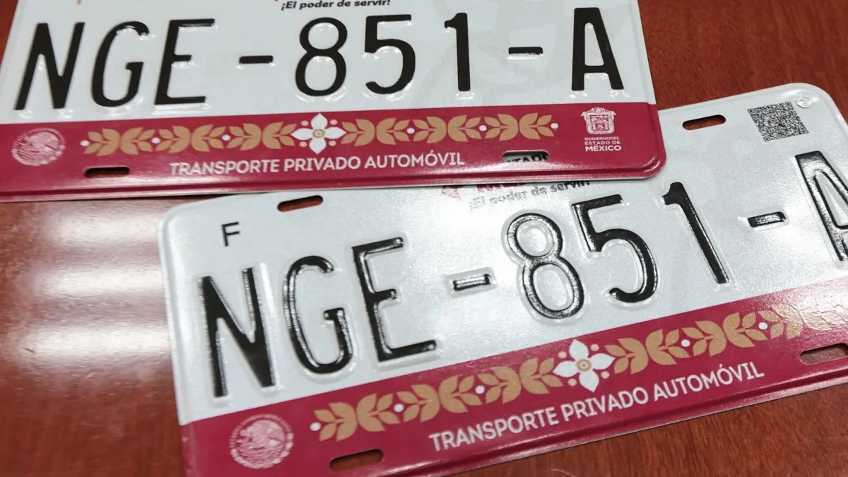 Los yucatecos estrenarán nuevas placas. Foto: Cortesía