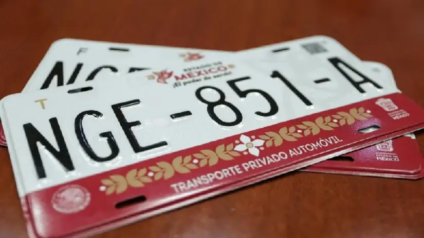 Cuánto cuesta personalizar las placas del auto en México Aunque no se permiten palabras o frases, se puede elegir la combinación de la placas. Foto: Cortesía