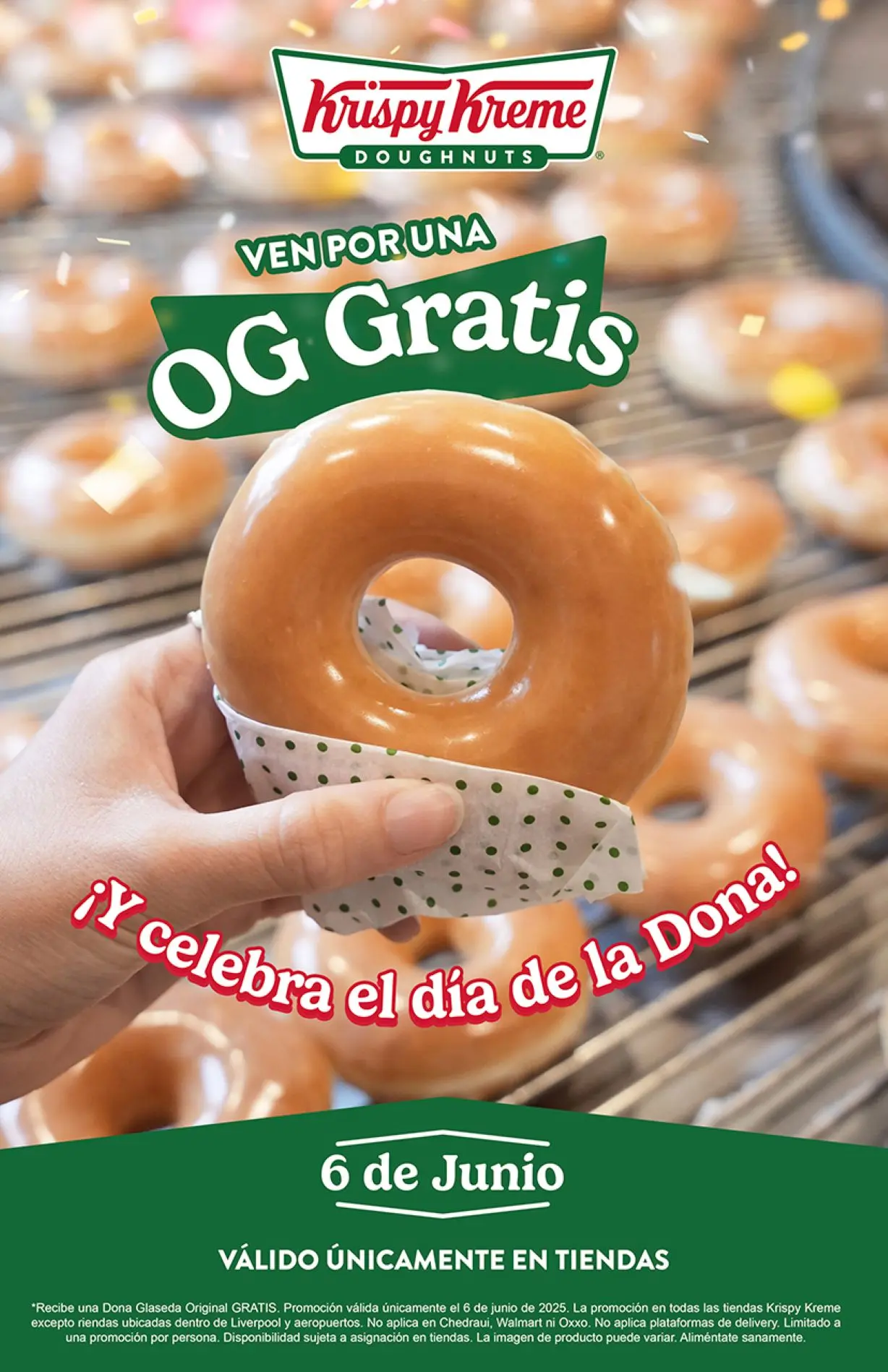 Dónde van a regalar donas por el Día de la Dona. Foto: Cortesía