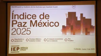 Sinaloa, un estado resiliente que trabaja por la paz: destaca Carlos Juárez al presentar el Índice de Paz 2025