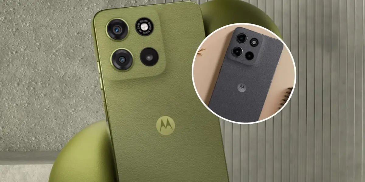 El Motorola Moto G15 está disponible en 4 colores. Foto: Cortesía